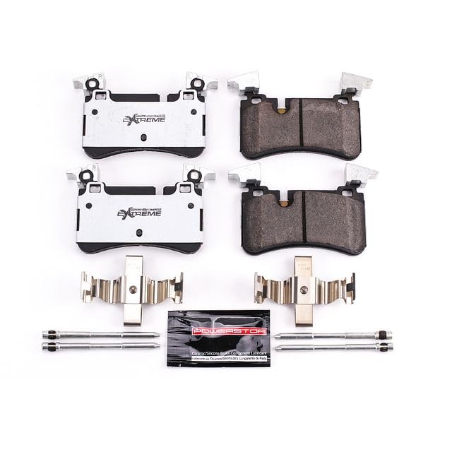 Power Stop Z26 Rear Z26-1373 Carbon-Fiber Ceramic Brake Pads For Mercedes C63 AMG, Mercedes CLS63 AMG, Mercedes E63 AMG, Mercedes SL55 AMG, Mercedes SL63 AMG, Mercedes SL65 AMG [Model Specific]