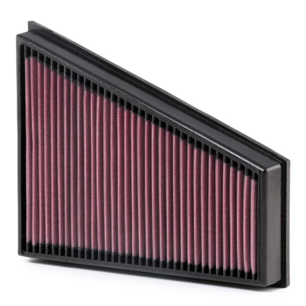 K&N Engine Air Filter: Replacement Car Air Filter, Washable, Clean Every 75,000 Miles, Reusable: Compatible 2006-2015 FORD/VOLVO (Galaxy II, Mondeo II, III, IV, V, S-Max, C70, S80 II,V70 III), 33-2393