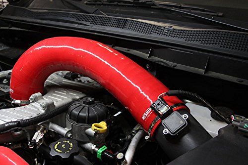 Mishimoto Silicone Induction Hose MMHOSE-XD-16IHBL Fits Nissan Titan XD 2016-2018 Blue