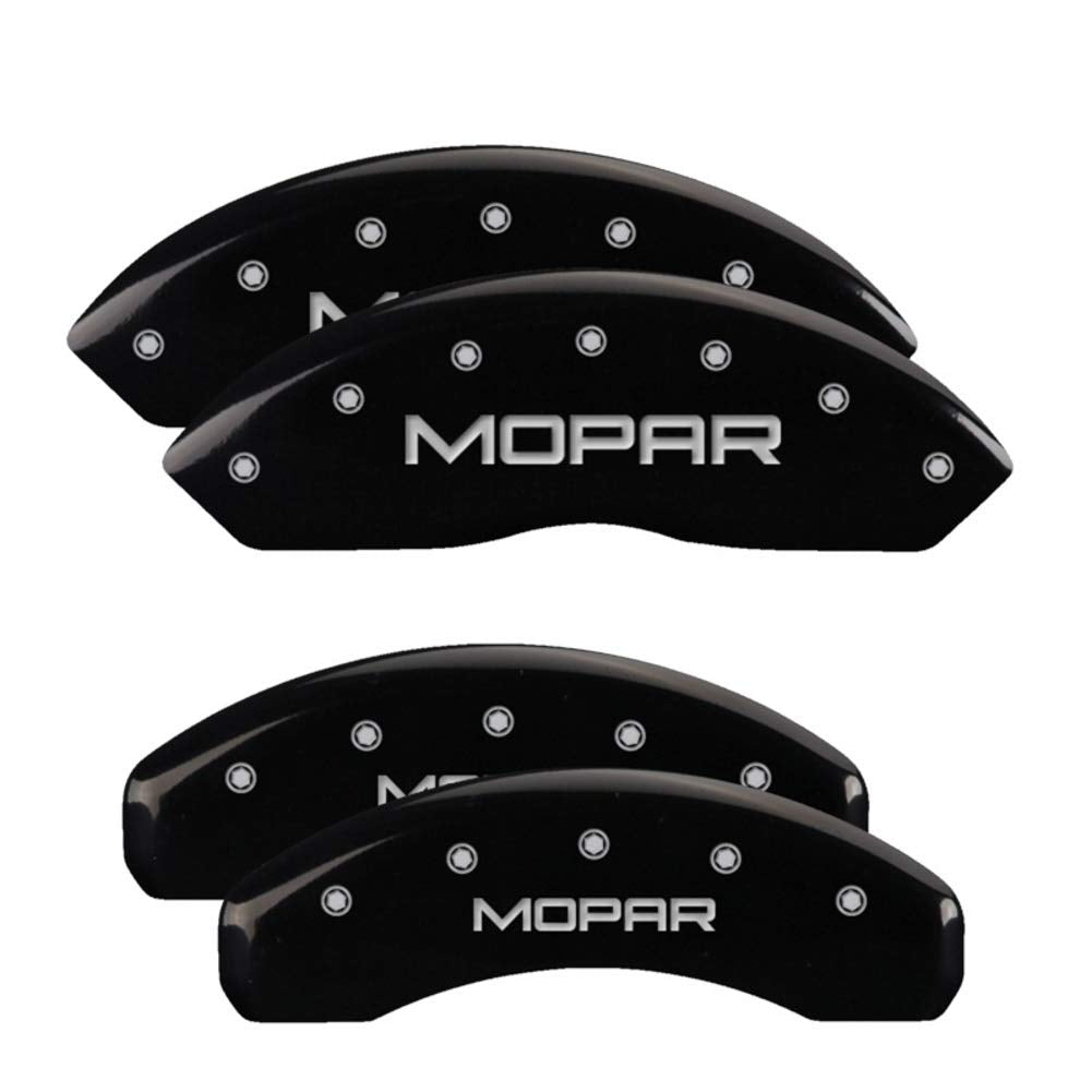 MOPAR MGP Calipers 42018SMOPBK, Black/Silver