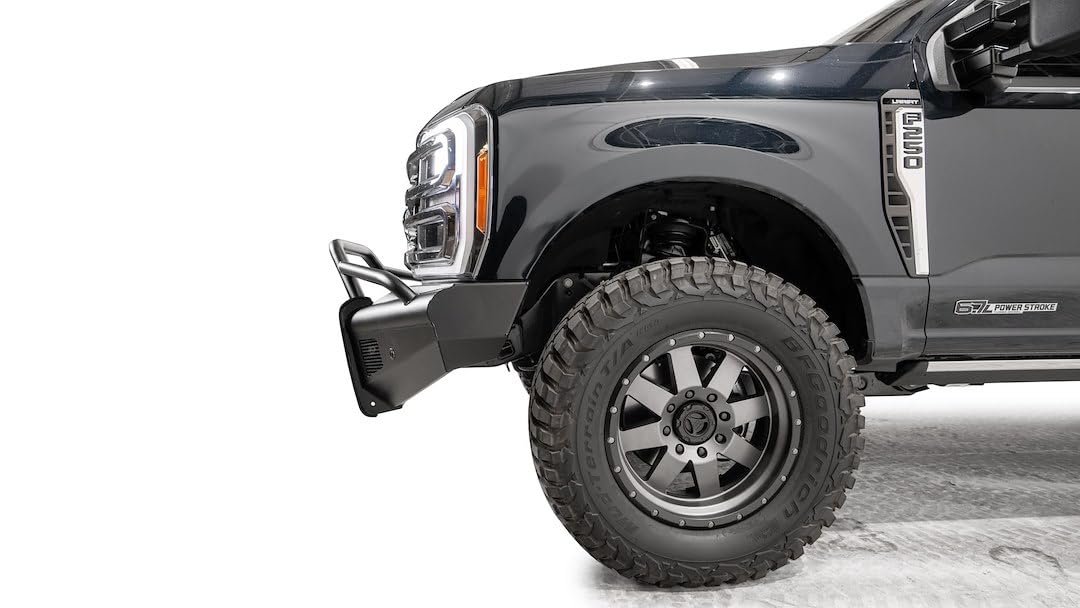 Black Steel Elite Fab Fours FS23Q59621 Front