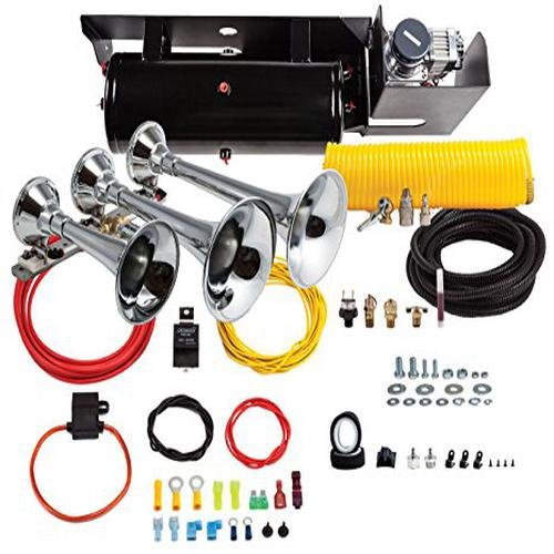 Kleinn Air Horns Bolt-On SDKIT-630 Train Horn/Onboard Air System for Ford F-250/F-350 Super Duty Diesel Trucks