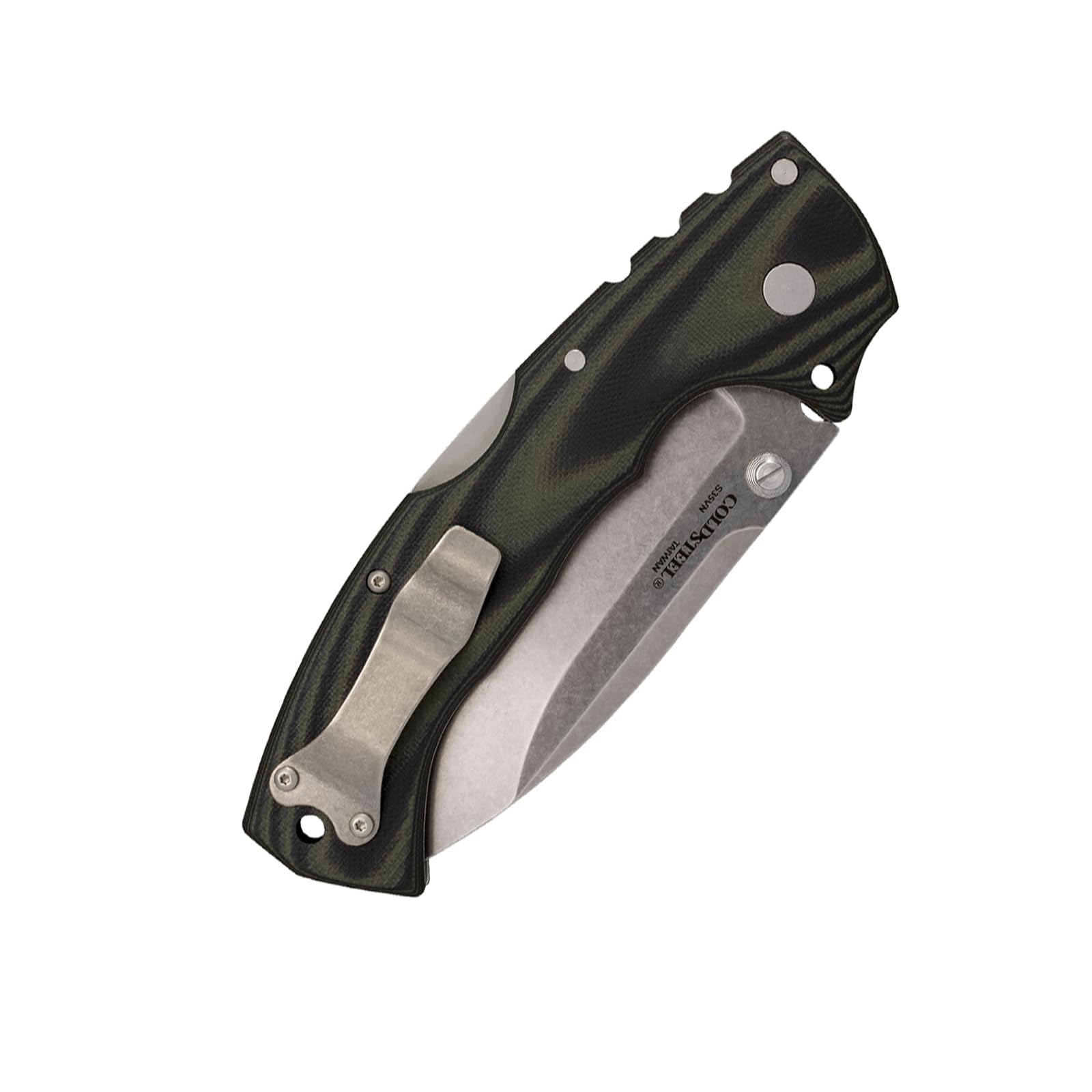 4-Max Elite COLD STEEL Tactical Pocket Folding Knife w/Tri-Ad Locking Mechanism and G-10 Handle Scales 4 in S35VN Steel Blade