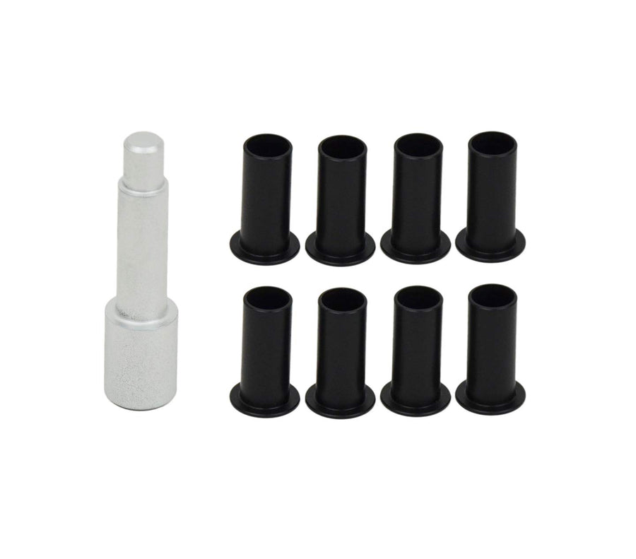 70002 Kentrol Hinge Liners (4 Door), Black