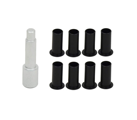 70002 Kentrol Hinge Liners (4 Door), Black