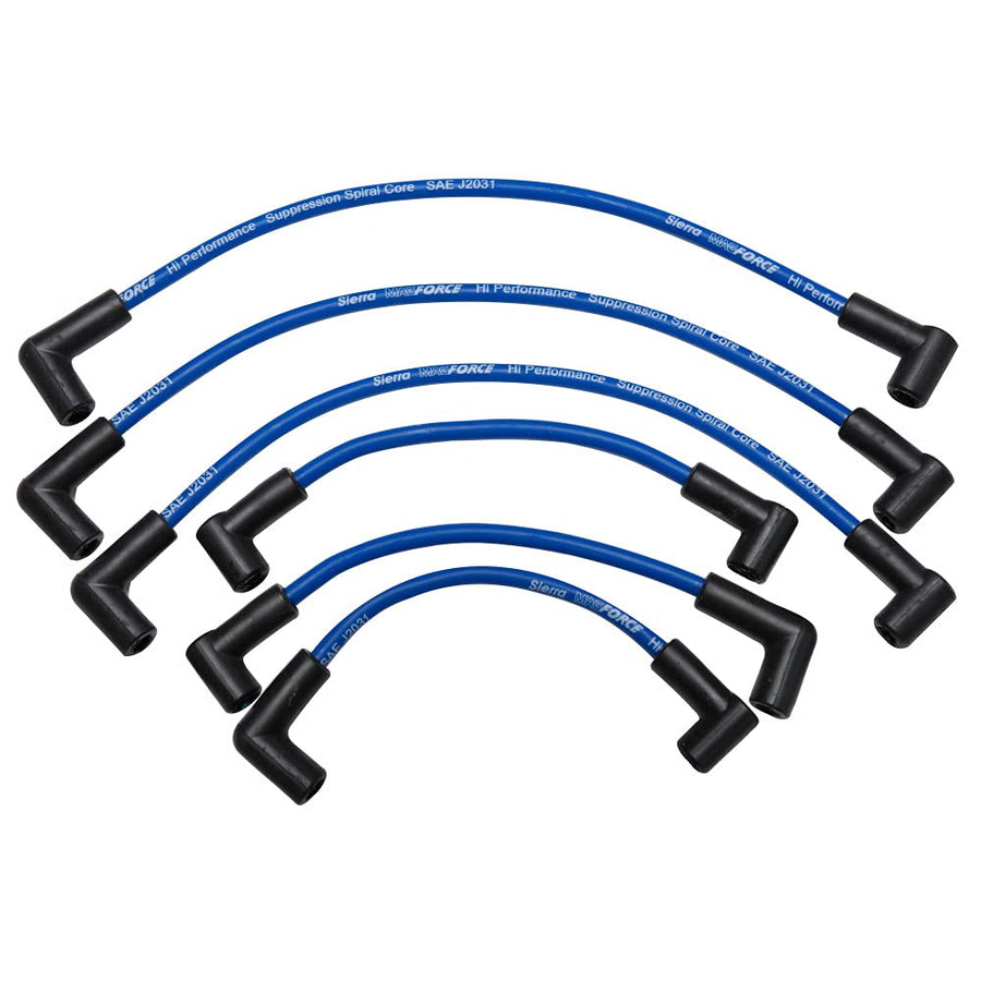 Sierra International Premium 18-8833-1 MagForce Marine Spark Plug Wire Set for Mercruiser Sterndrive , white