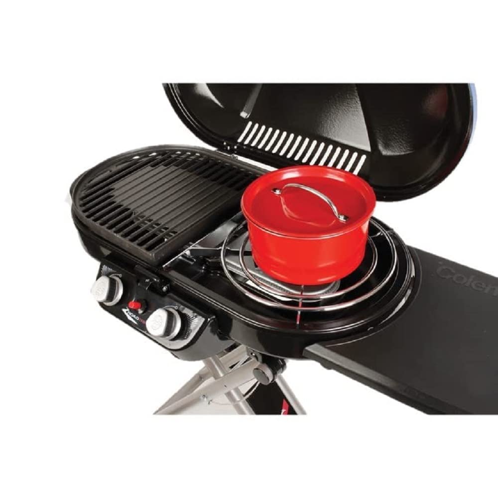 Coleman Swaptop RoadTrip Steel Stove Grate Rust-Resistant Steel Cooktop for Coleman RoadTrip Grills Easily Fits 12-in. Pan Great for Camping Tailgating Grilling & More