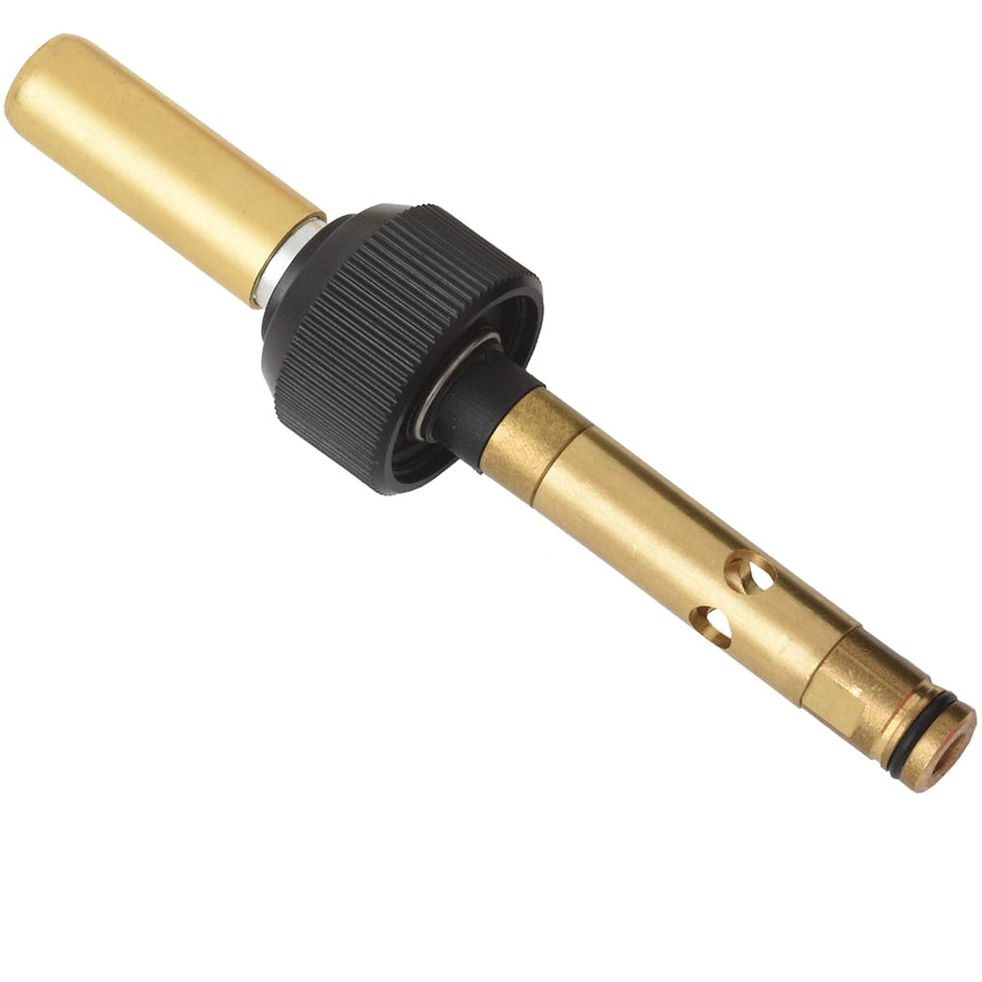 Flame King Blow Torch Propane Gas with Push Button Igniter & 2 Interchangeable Heads great for Soldering, Searing, Brazing, Welding