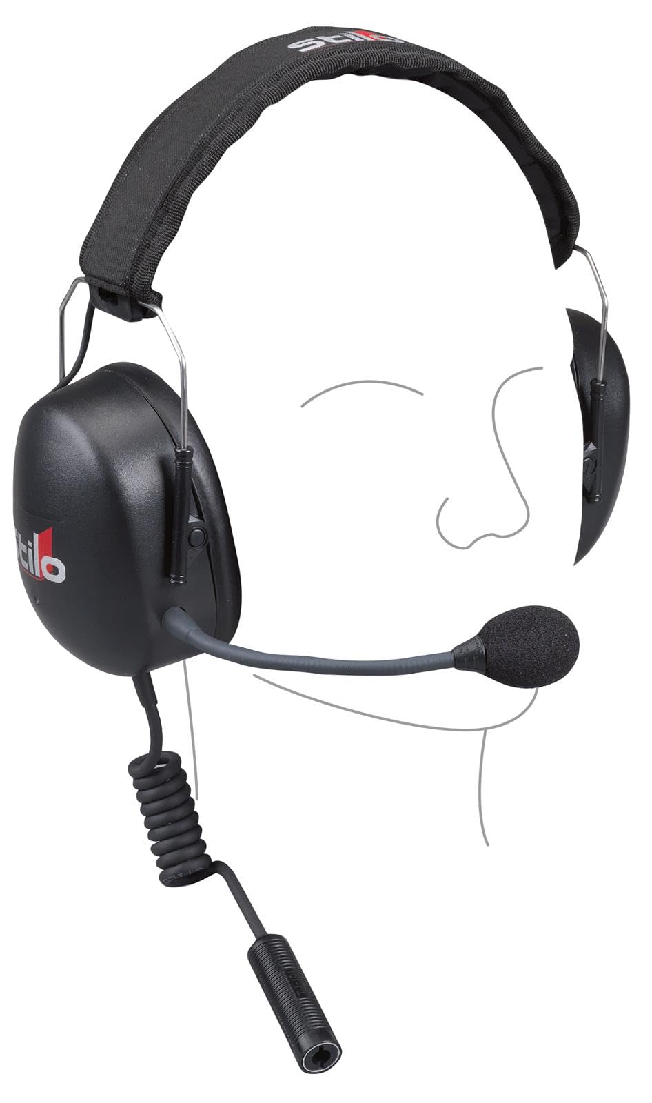 WRC DES Road/Practice Stilo AD0210 Headset - Each