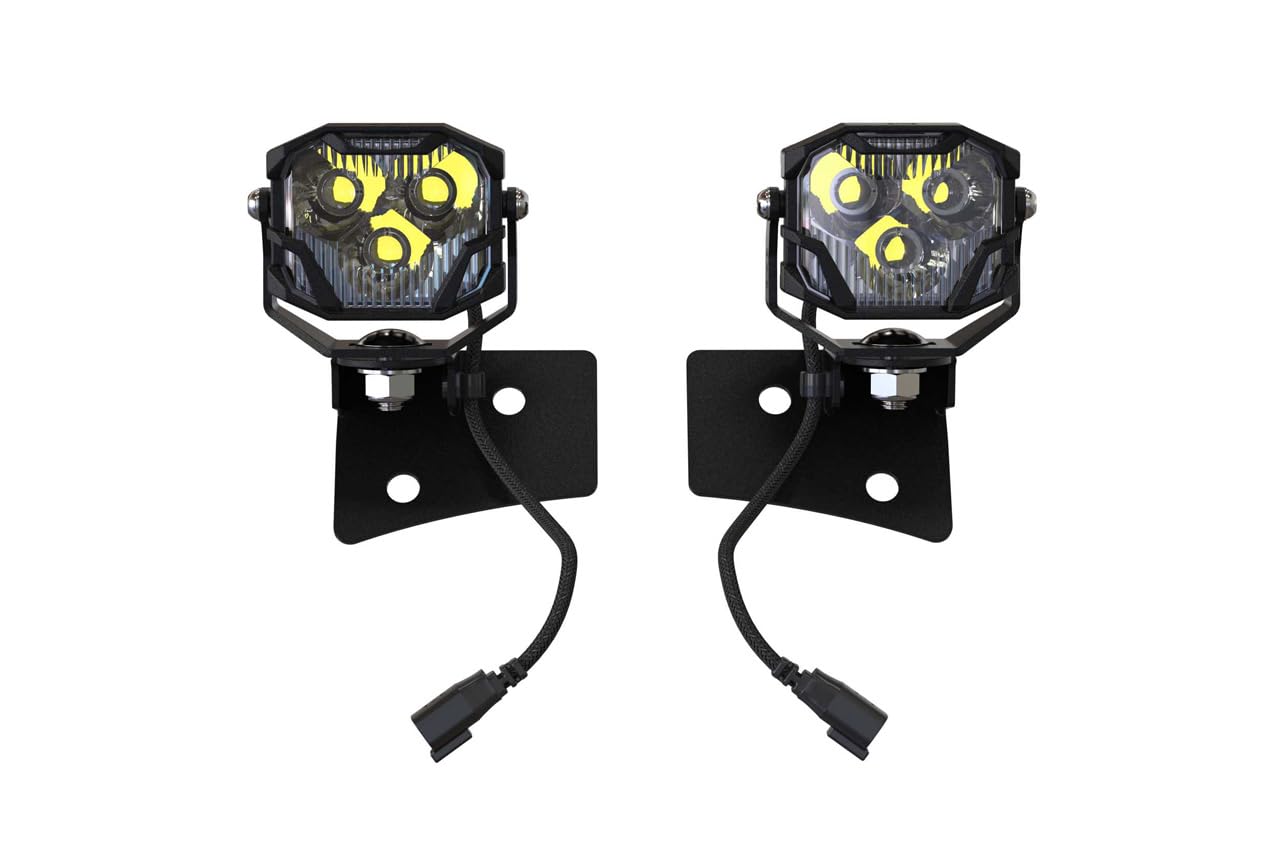 4Banger Morimoto A-Pillar Brackets: Wrangler JK (07-17) BAF035