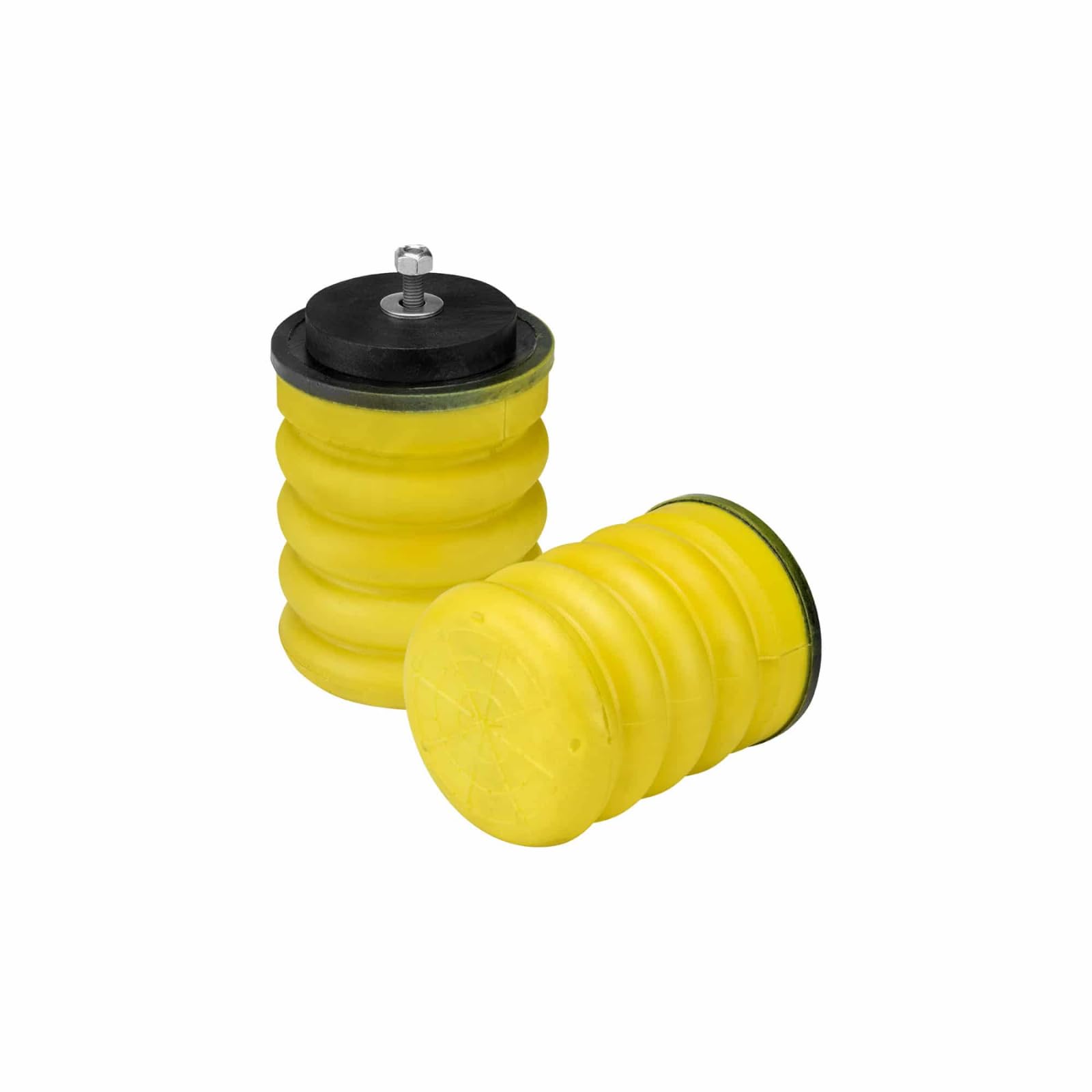 SuperSprings SSR-290-54 Yellow Left and Right Rear SumoSprings fits 1993 1999 P30 P32 4x2 | Reduces Rear End Sag, Decreases Vibration & Stabilizes Sway