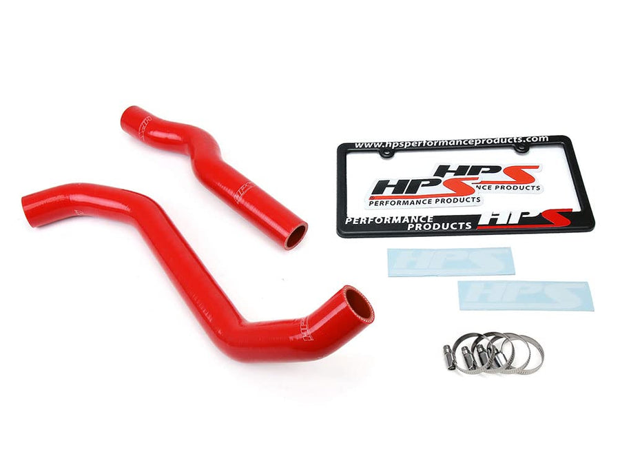 Red HPS Silicone Radiator Hose Kit Coolant OEM Replacement Upper Lower 57-1792R-RED