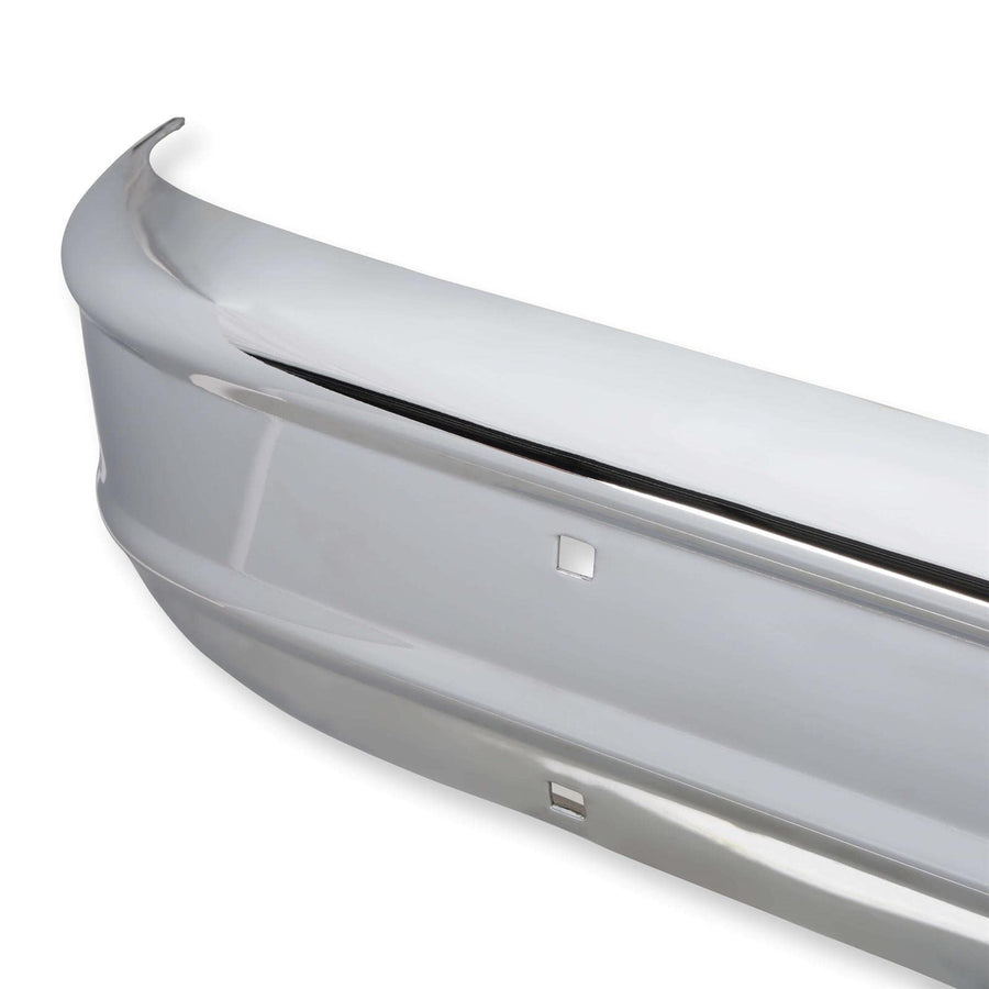04-120 Brothers Trucks Premium Rear Bumper w/o Impact Strip Holes Chrome