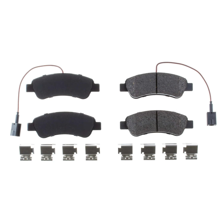 Z17 Power Stop 17-1490 Rear Ceramic Brake Pads with Hardware For Ram ProMaster 1500, Ram ProMaster 2500, Ram ProMaster 3500, Ram ProMaster Rapid [Model Specific]
