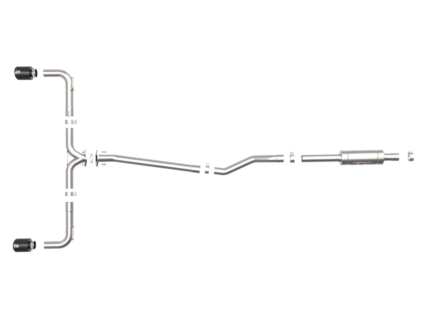 Takeda aFe Power 49-37015-B Cat-Back Exhaust System for Mazda 3