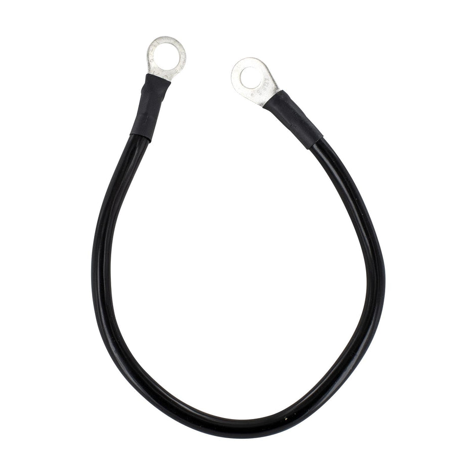 1-761 Powermaster Alt Ground Wire 6g 1 ft 5/16 & 1/4 Eyelet