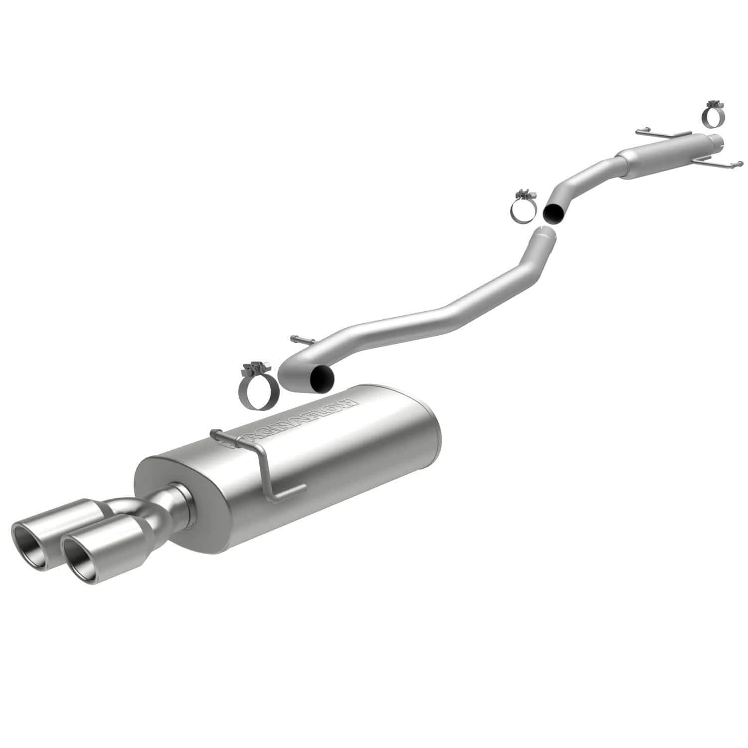 Large MagnaFlow Stainless Steel Performance Exhaust System Kit
