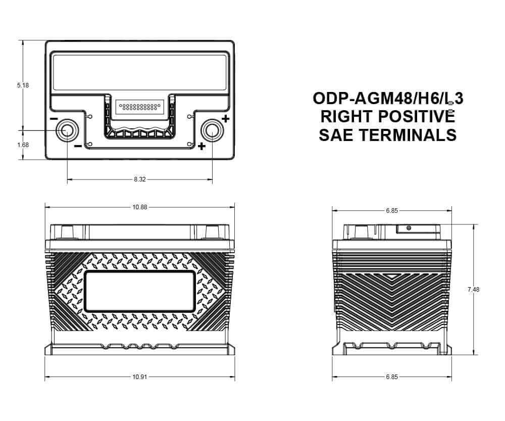 Performance Series Odyssey Battery, AGM