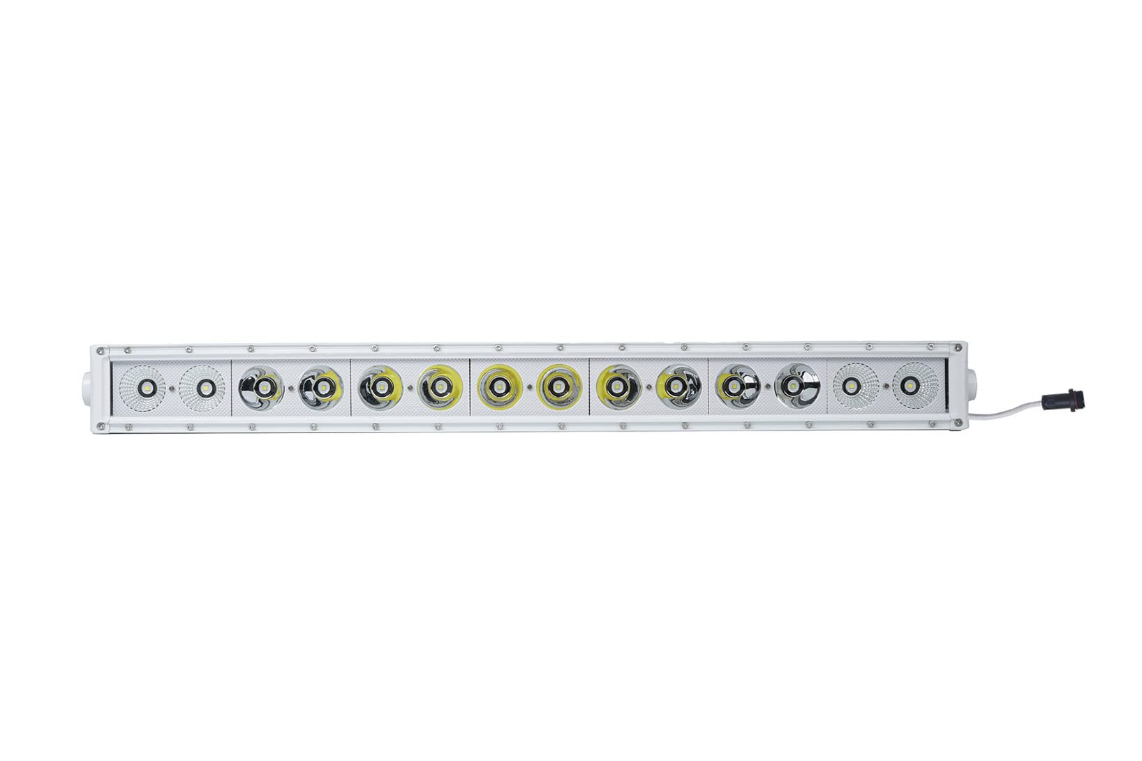 Race Sport Lighting 30.5inch MS140WSRS Marine Grade Single Row Straight Light Bar with 140-Watt 14 x 10W High Intensity OSRAM LEDs