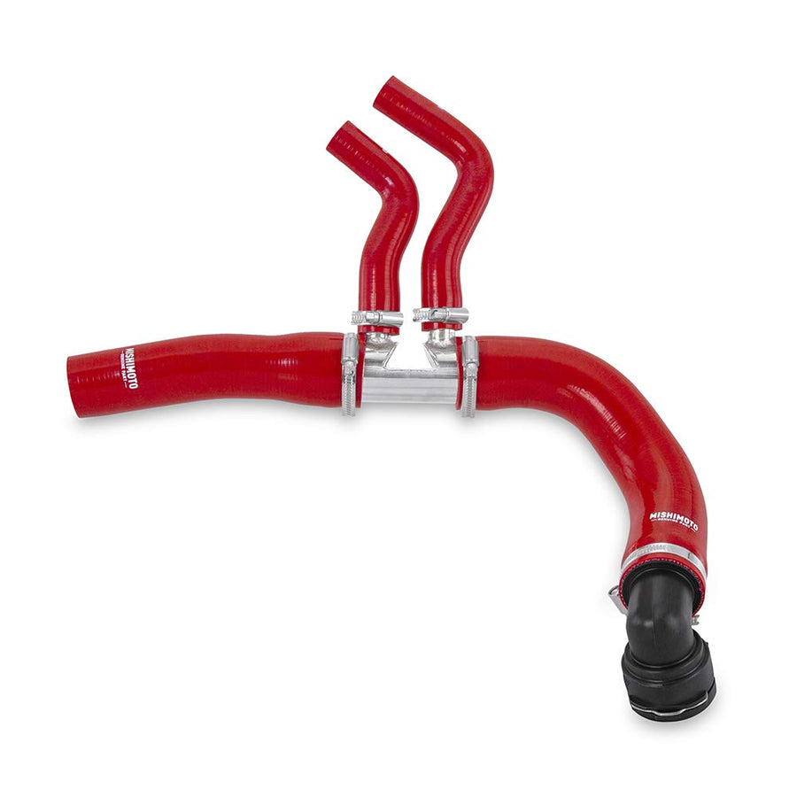 Mishimoto Silicone Radiator Hose Kit MMHOSE-X35T-15RD, Compatible With 2015-2017 Ford Expedition 3.5L EcoBoost, Red