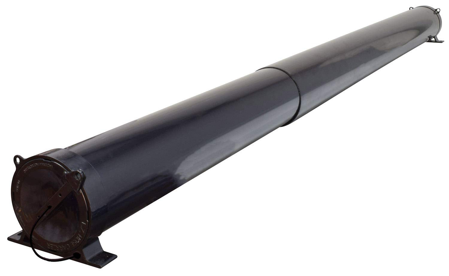Valterra A04-5094BK Adjustable EZ Hose Carrier RV with Lockable Door Cap, Black