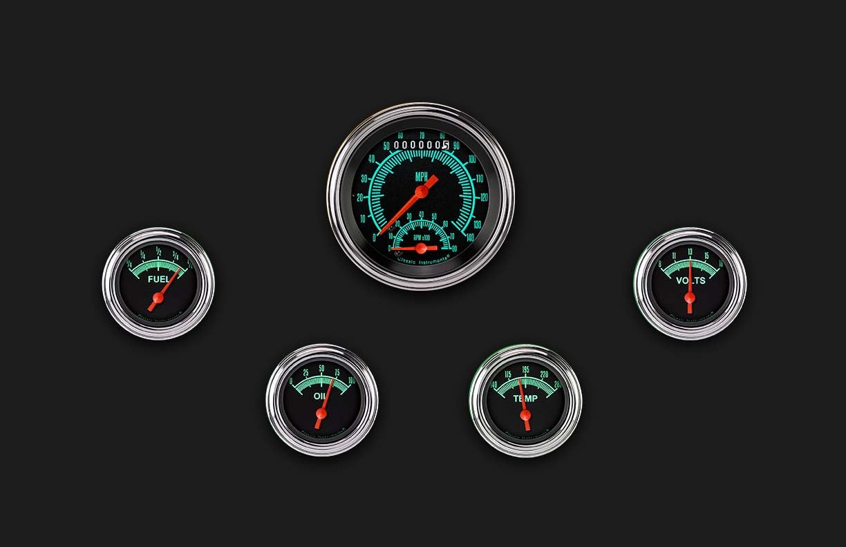 G-Stock Series GS35SLF Five Gauge Set