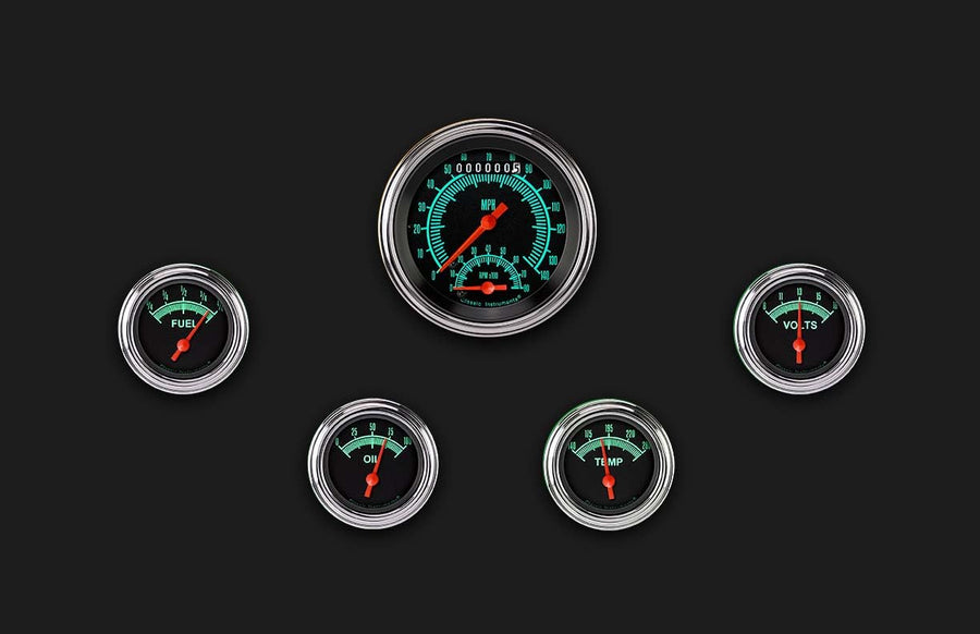 G-Stock Series GS35SLF Five Gauge Set