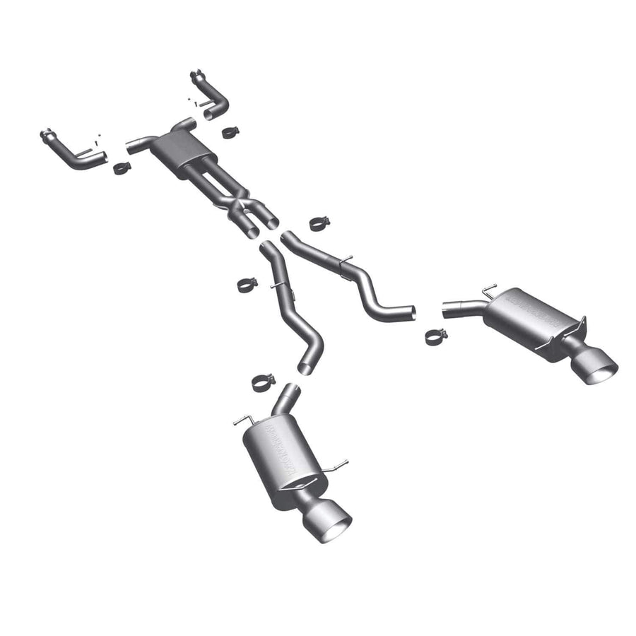 Large MagnaFlow Stainless Steel Performance Exhaust System Kit 16560