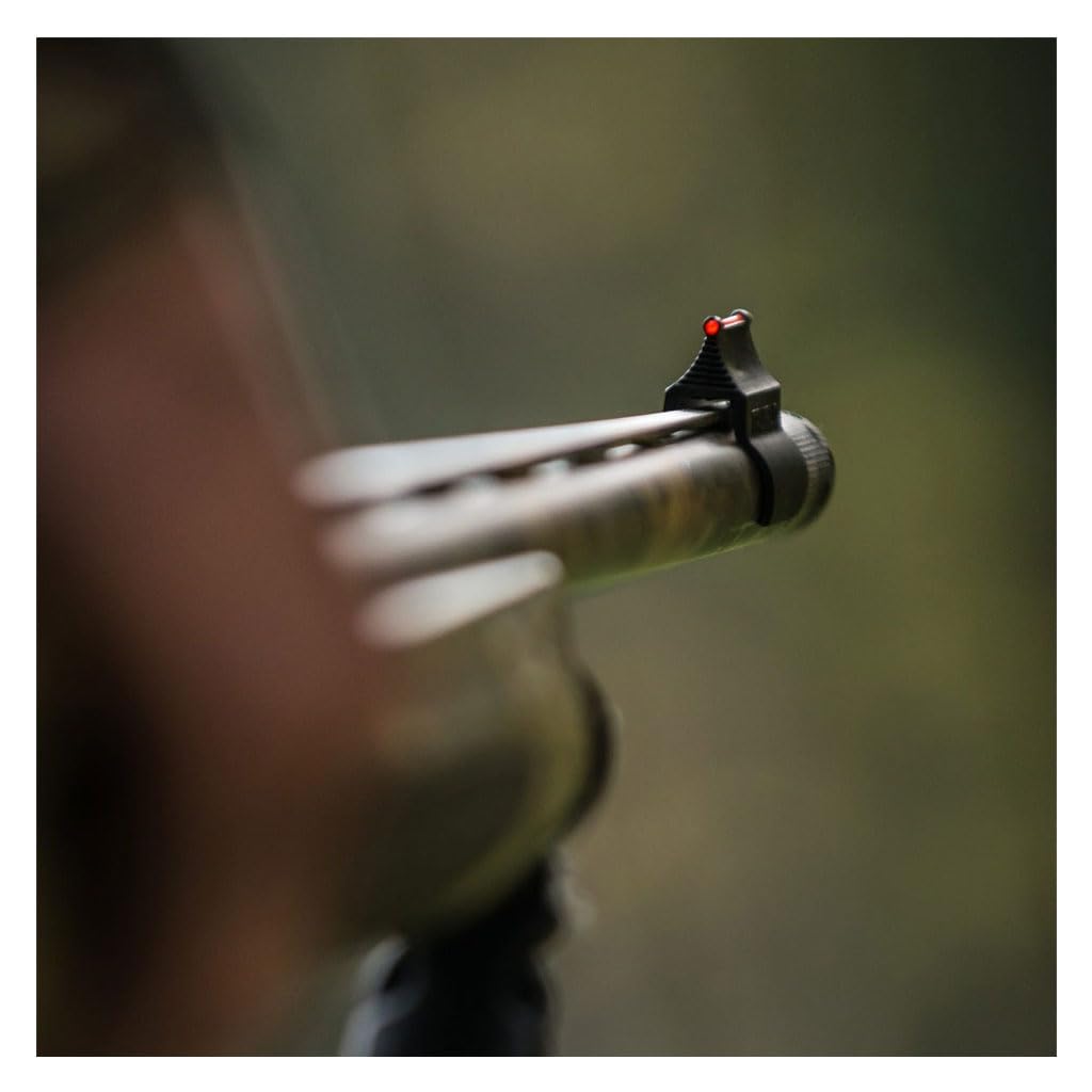 Truglo Universal F.A.S.T CNC-Machined Steel Hunting Gun Sight Set Compatible with 12GA/20Ga Gun Barrels with Ventilated Ribs, Ideal for Turkey Hunting, Target Shooting with Slugs and Buckshot