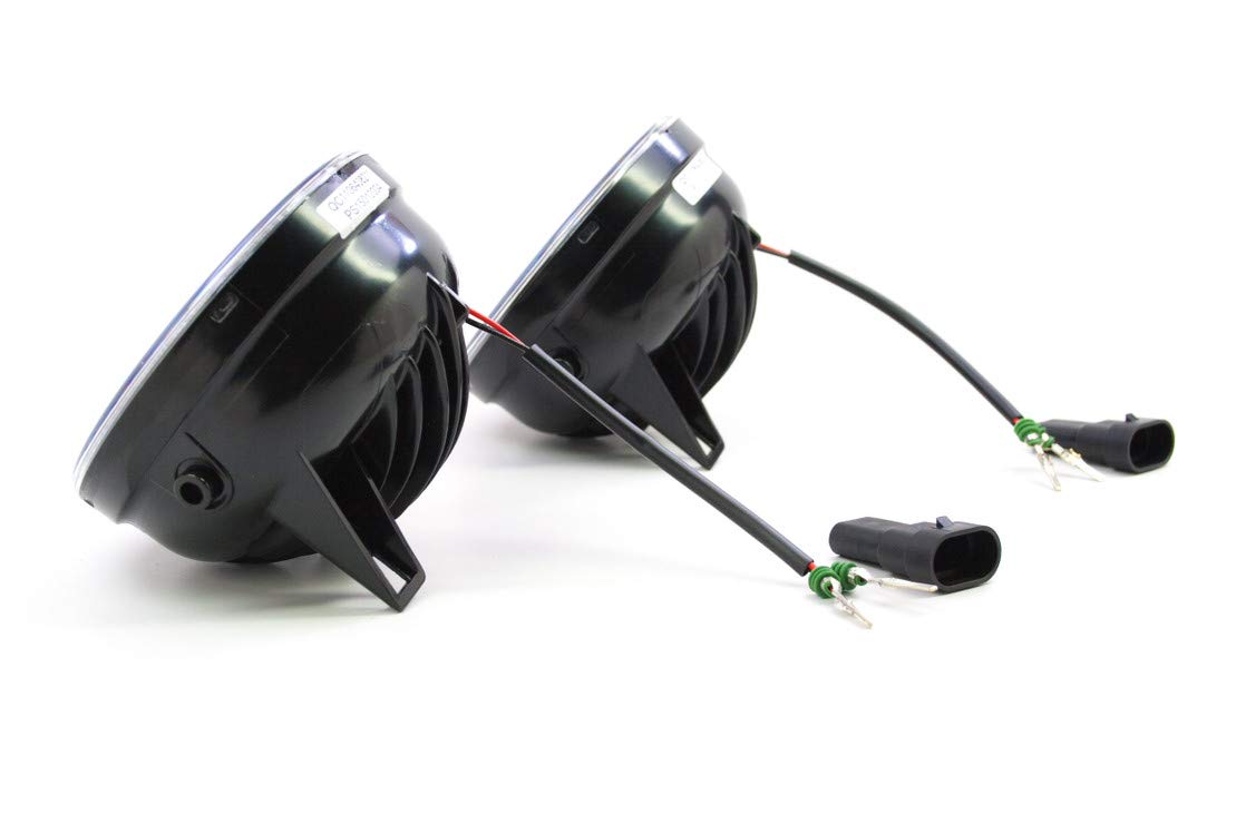 Morimoto LED XB Foglights, Type S Plug and Play Foglight Housing Upgrade, Fits Many Ford Models, DOT Approved Assembly with White LED Chips, UV Resistant, 10 Year Warranty (1x LF131)