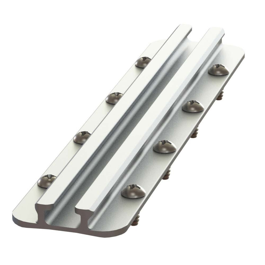 YakAttack Generation II GT175 GearTrac – 8” Heavy Duty Surface Mount Track | Adjustable Accessory Mounting Rail for Kayaks, Canoes, Boats & ATVs | Made in USA