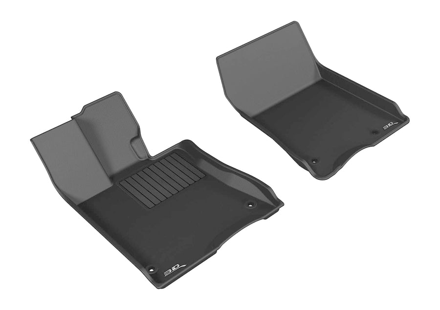 Kagu Floor Mat 3D MAXpider Custom Fit (Black) Compatible with Jeep Wrangler Sport (Jl) 2018-2025 - Second Row