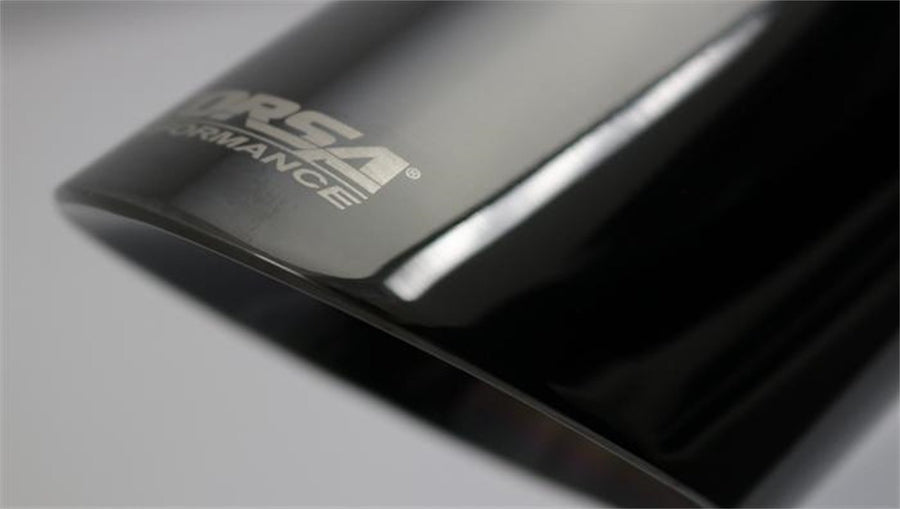 Single Tip Kit (TK003) 3.5 IN w/2.75 IN diameter pipe Black PVD