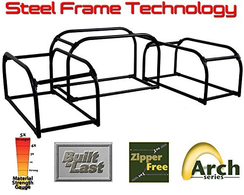 Arch Series ATV Tek Black Padded Bottom Bag