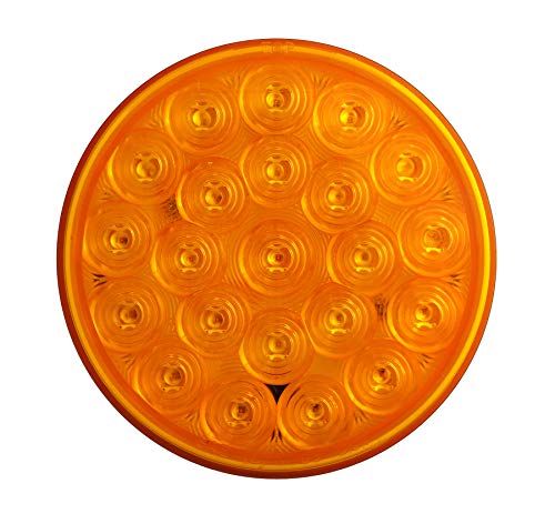 Amber Optronics 4" Oval Sealed LED Warning Lamp SLL43AB2P