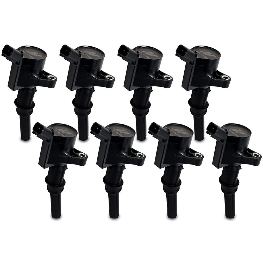 Mishimoto Set of 8 Ignition Coil, Compatible with Ford F-150 2001-2010