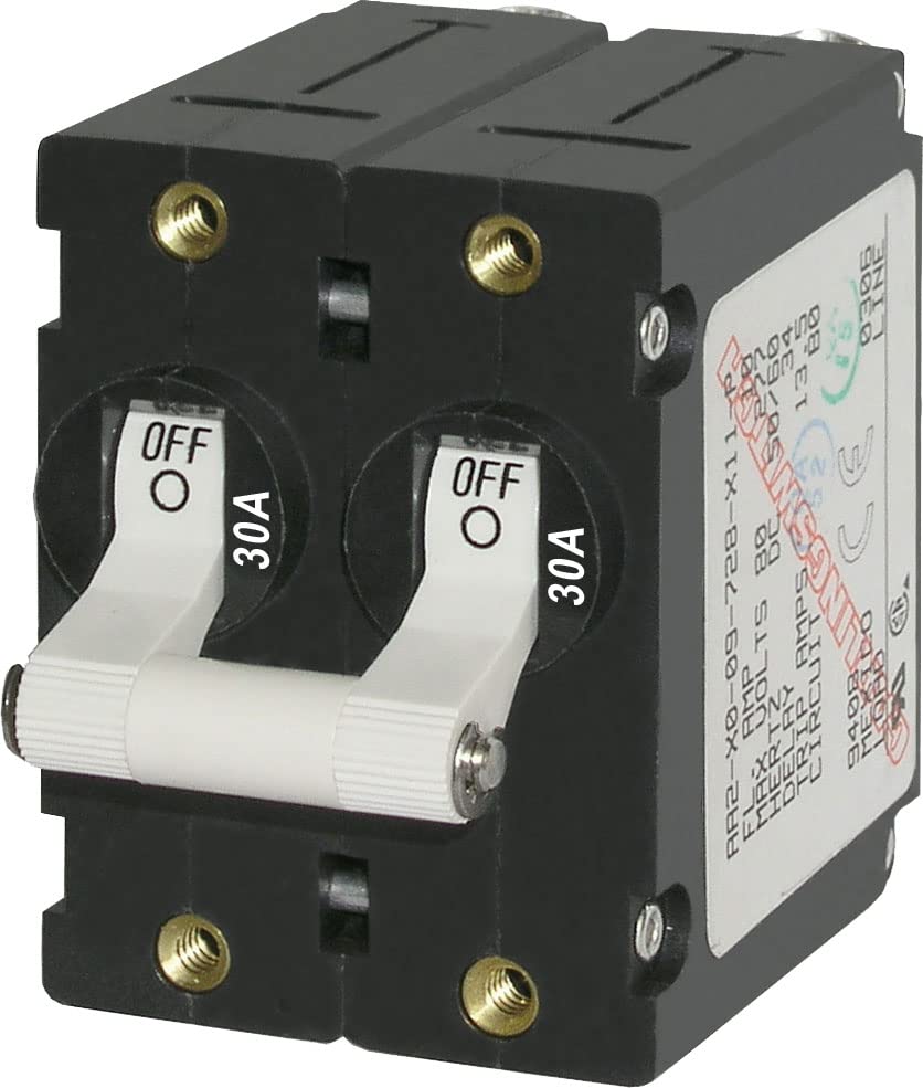 7238-BSS Blue Sea - Circuit Breaker AA2Toggle 30A Wht (10EA)