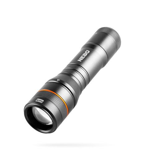 500 NEBO NEWTON Battery Powered Portable Flashlight | 500 Lumens, 4 Light Modes, Handheld LED Flashlight for EDC & Emergencies, Powerful Magnetic Base, Waterproof, Includes 3x AA Batteries