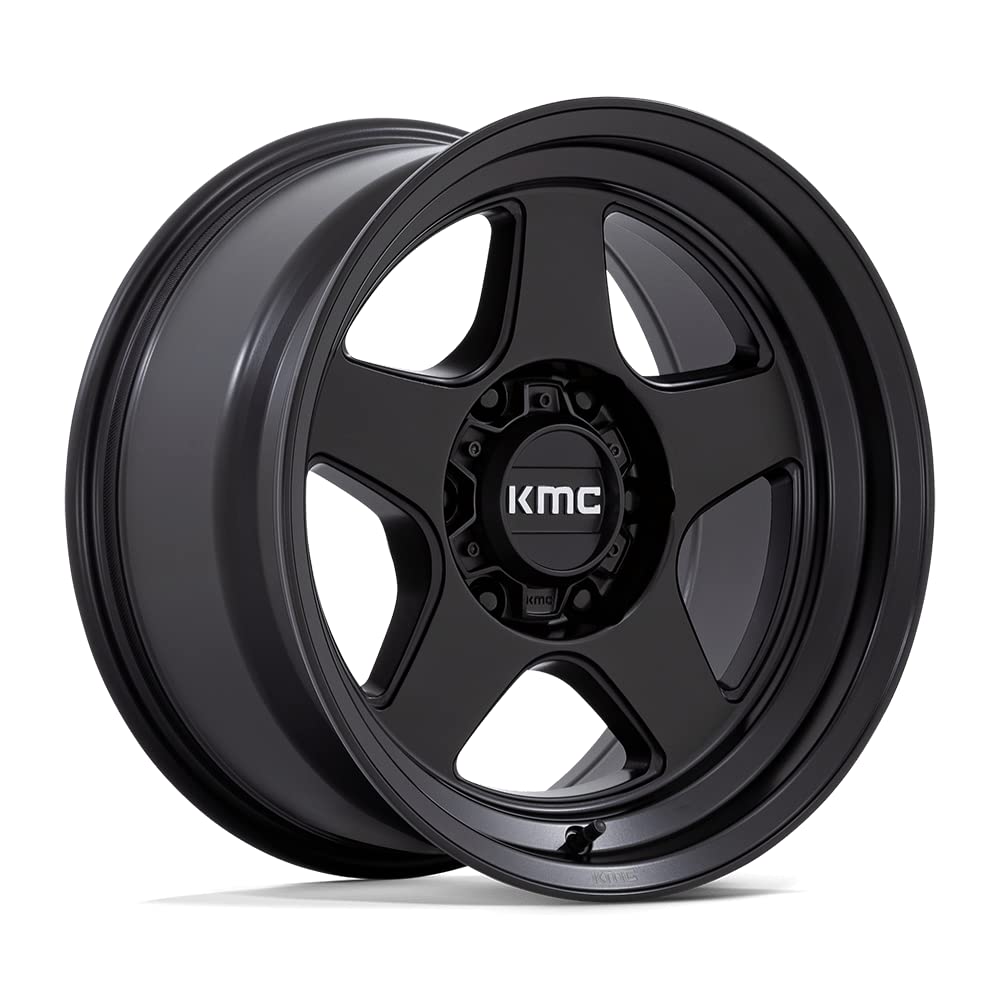 KMC Wheels 17X8.5 LOBO 6X1354.36 -10mm MATTE BLACK - KM728MX17856310N