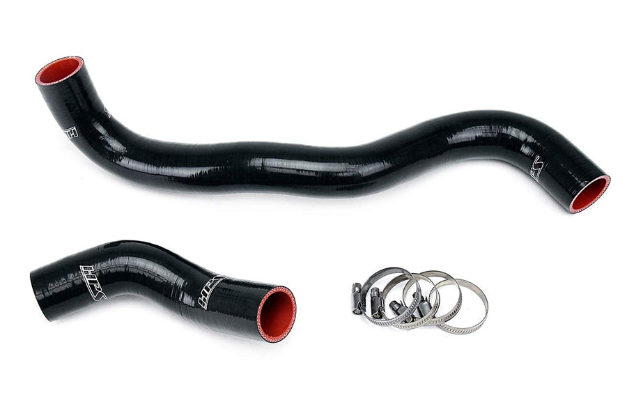 Black HPS 57-1267-BLK Silicone Radiator Hose Kit Coolant