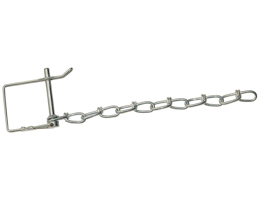 Safety Pin 1/4 Inch with 8 Inch Chain