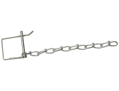 Safety Pin 1/4 Inch with 8 Inch Chain