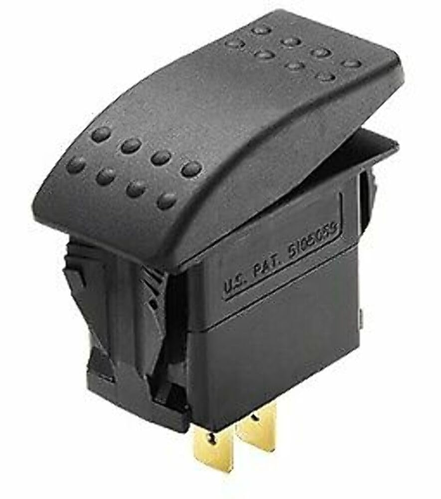 ROCKER SWITCH SEAFARER MARINE PRODUCTS 77061 ON/OFF/ON DPDT ROCKER SWITCH