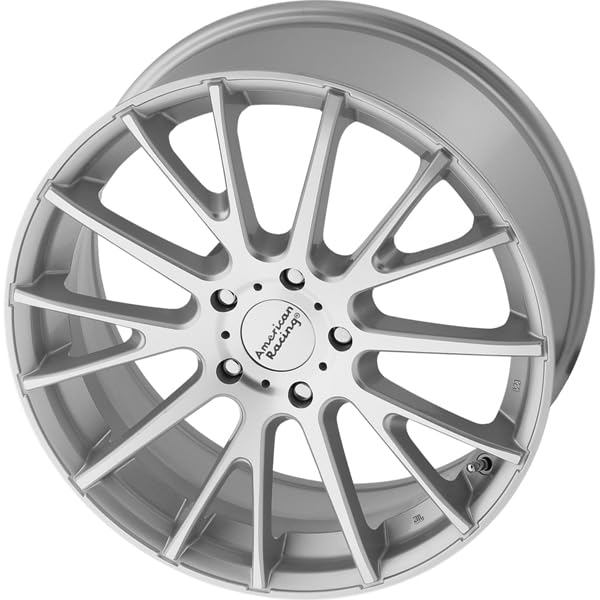 AR904 American Racing 16X7 5X4.5 5.57 40mm BRIGHT SILVER MACHINED FACE - AR90467012440