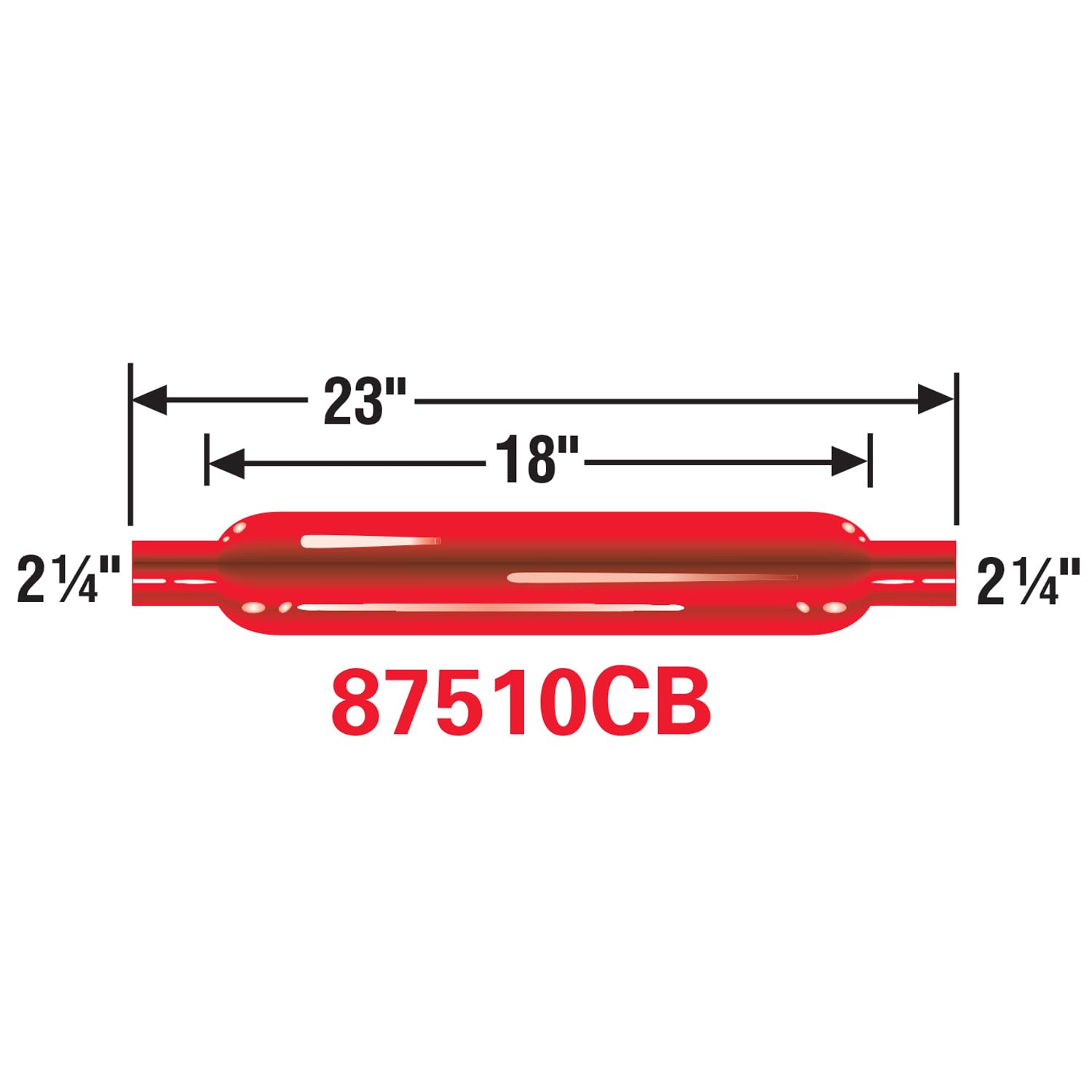Cherry Bomb AP Exhaust Compatible with/Replacement for Chevrolet, Compatible