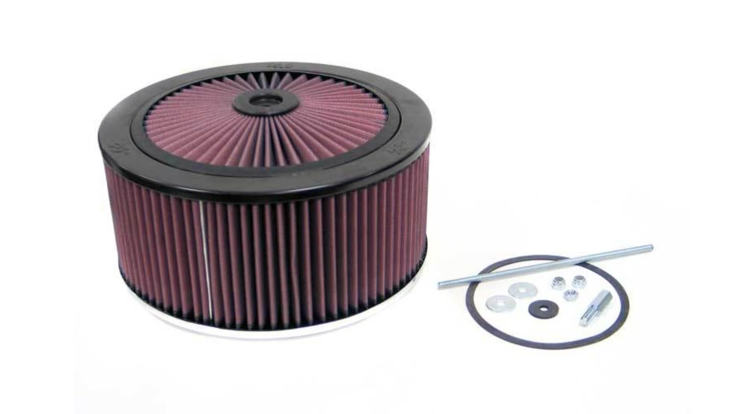 K&N X-Stream Air Filter: High Performance, Premium, Washable, Replacement Engine Filter: Shape: Round, 66-3140