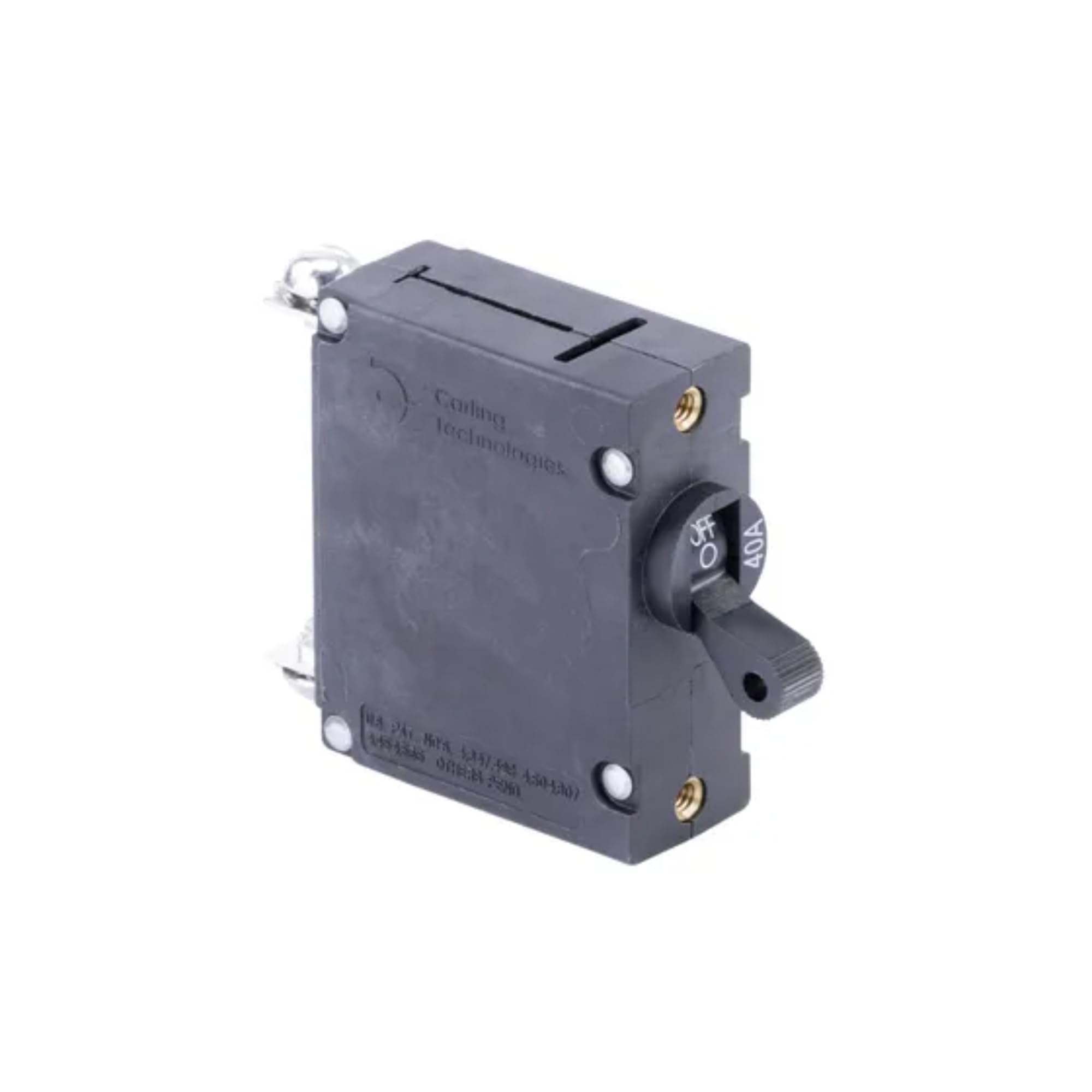 CB50440 Sierra Circuit Breaker, Standard Black Toggle, Single Pole, 40A