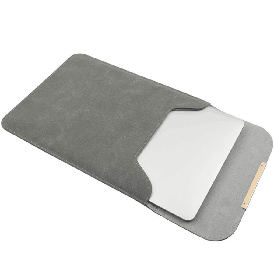 Canvas Laptop Sleeve Case Bag RABILTY for MacBook Air/Pro 11-15 Inch with Small Case Campatible MacBook Charger (Color : Matte ash, Size : MacBookAir 13.3 inch)