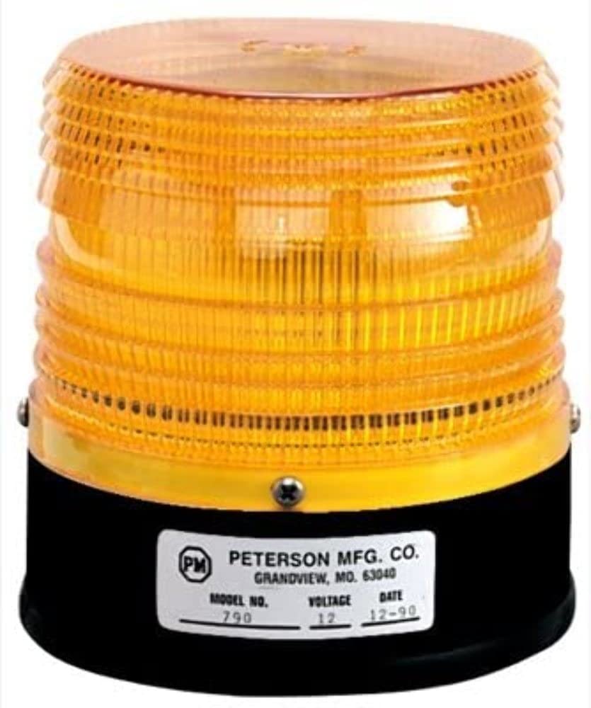 790A Peterson Manufacturing Strobe Light (Bacon 17-Joule Quad-Flesh 5.75"X6" Mv), 1 Pack