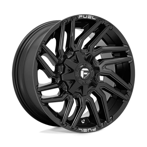 D776 TYPHOON FUEL OFF-ROAD 22X12, 8X6.5, 4.77, 44mm GLOSS BLACK - D77622208247